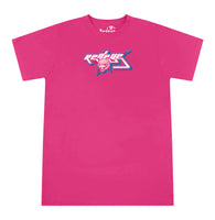 CYBERSNAKE - Large logo - Tshirt - Pink